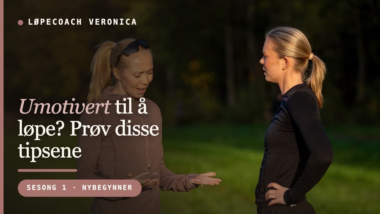Umotivert til å løpe? Prøv disse tipsene